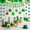 St. Patrick’s Party Supplies: 41-Piece St. Patrick’s Day Decorations Set – Pre-Assembled Banners, Shamrock Garlands & Hanging Swirls for Home, Office & Classroom
